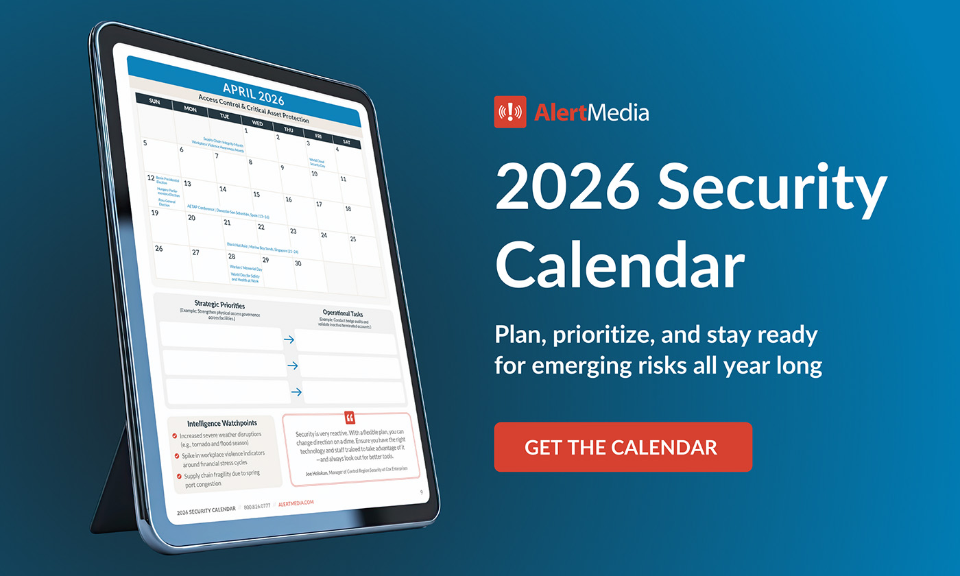 2026 Security Calendar